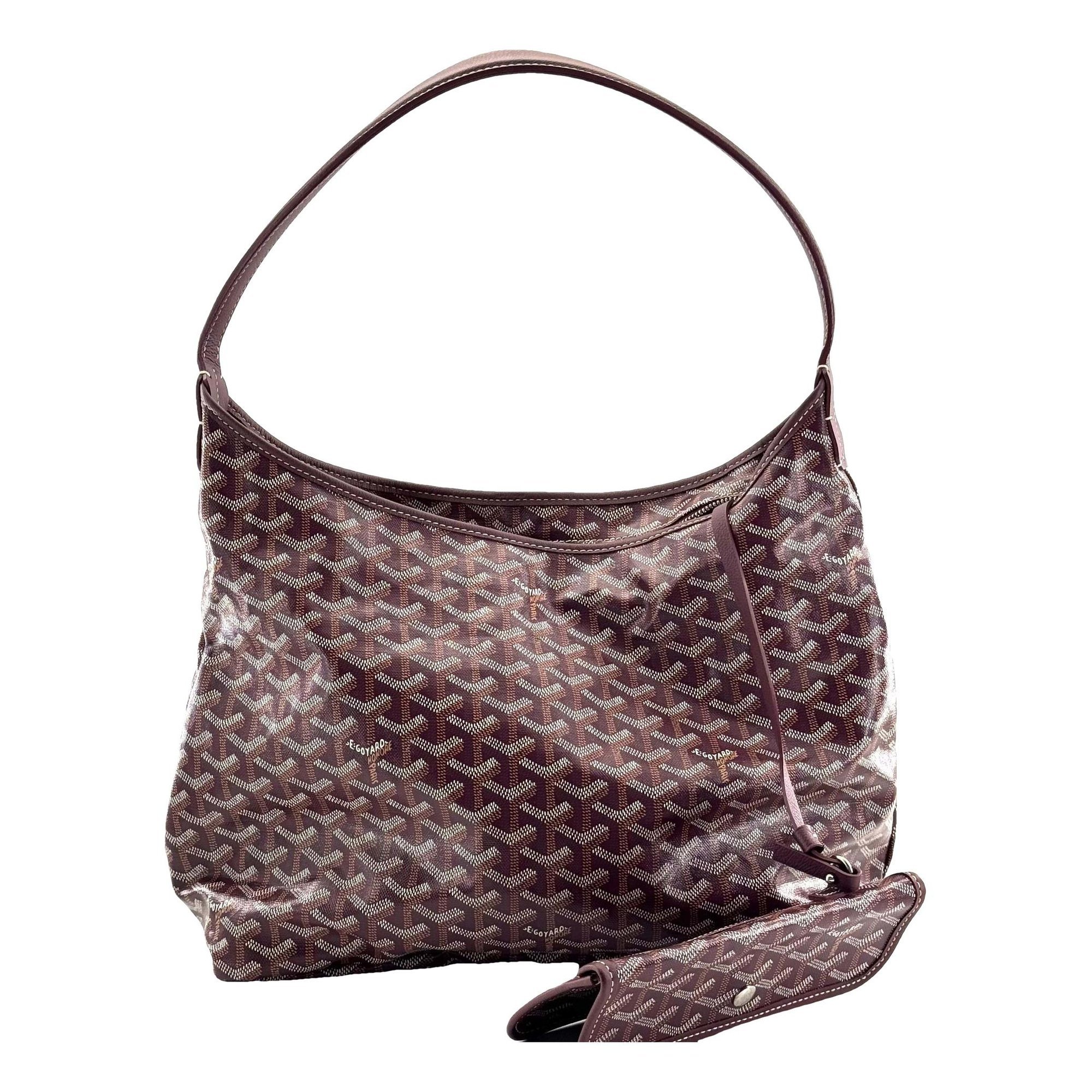 Goyard Hobo Bohème leather handbag