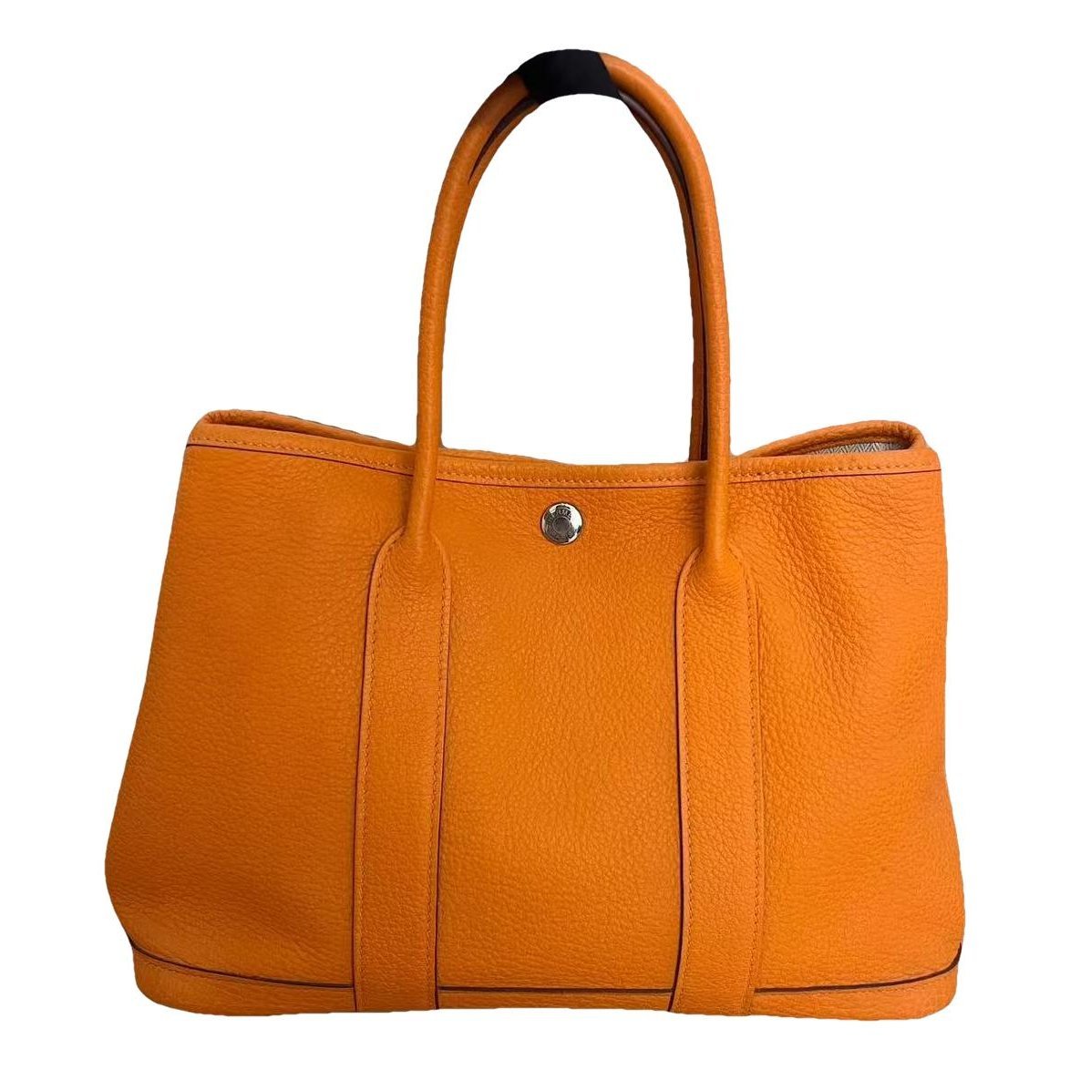Garden Party leather handbag