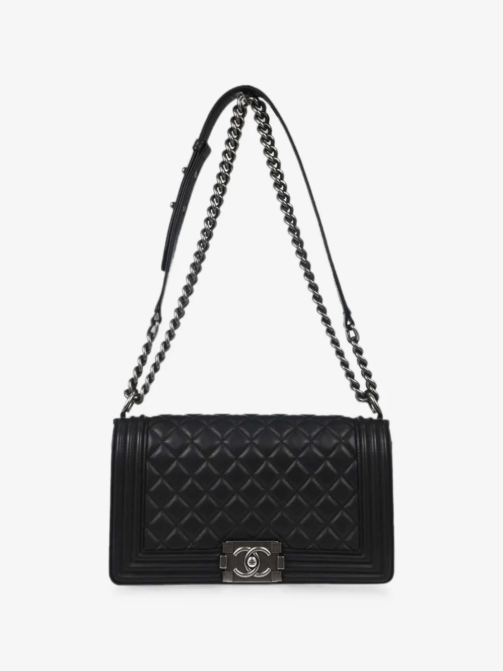 2019 medium Boy Chanel quilted shoulder bag