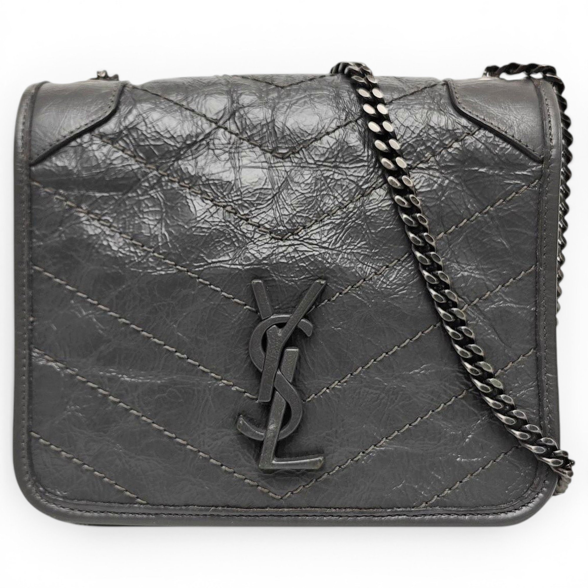 Mini Niki leather handbag