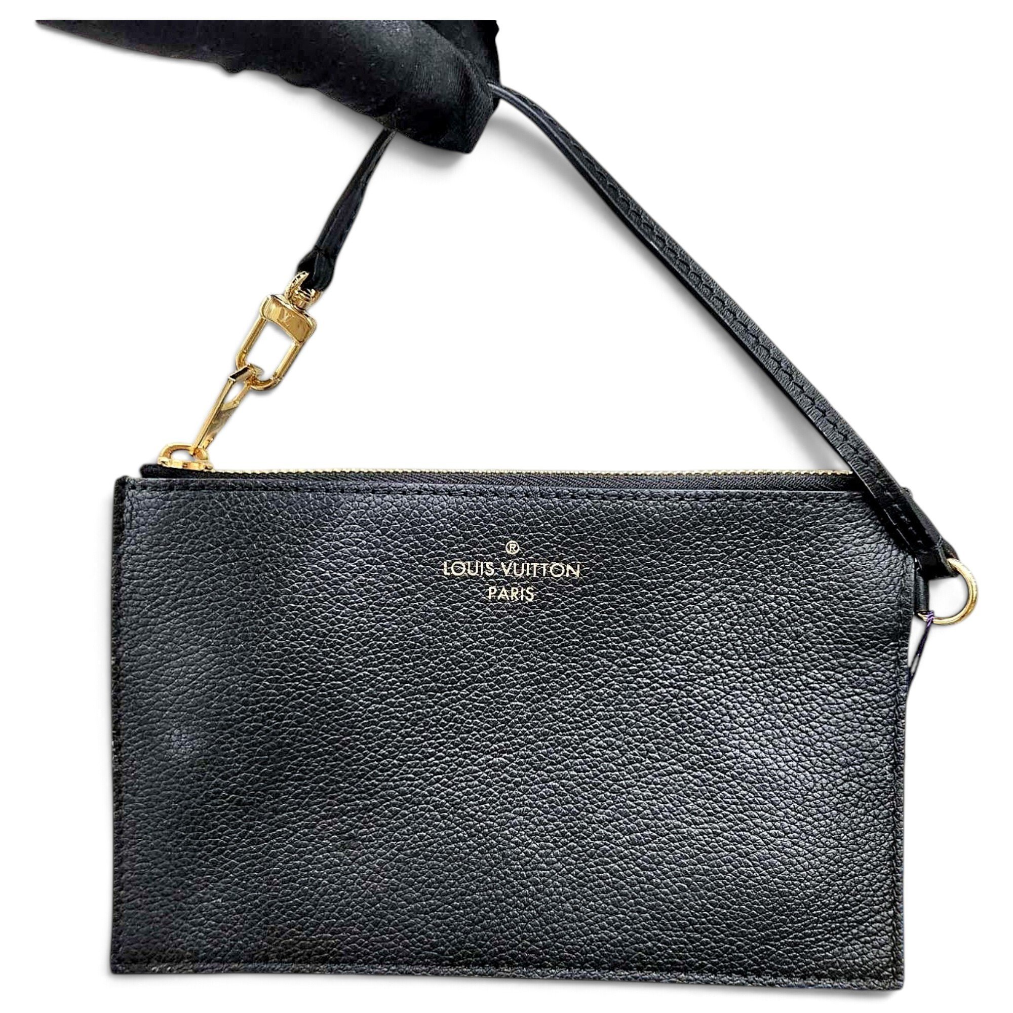 Sénateur leather clutch bag