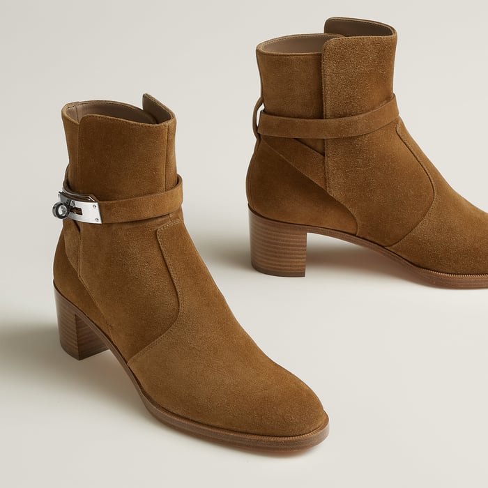 Brun Fumé Bota De Cano Baixo Frenchie 50