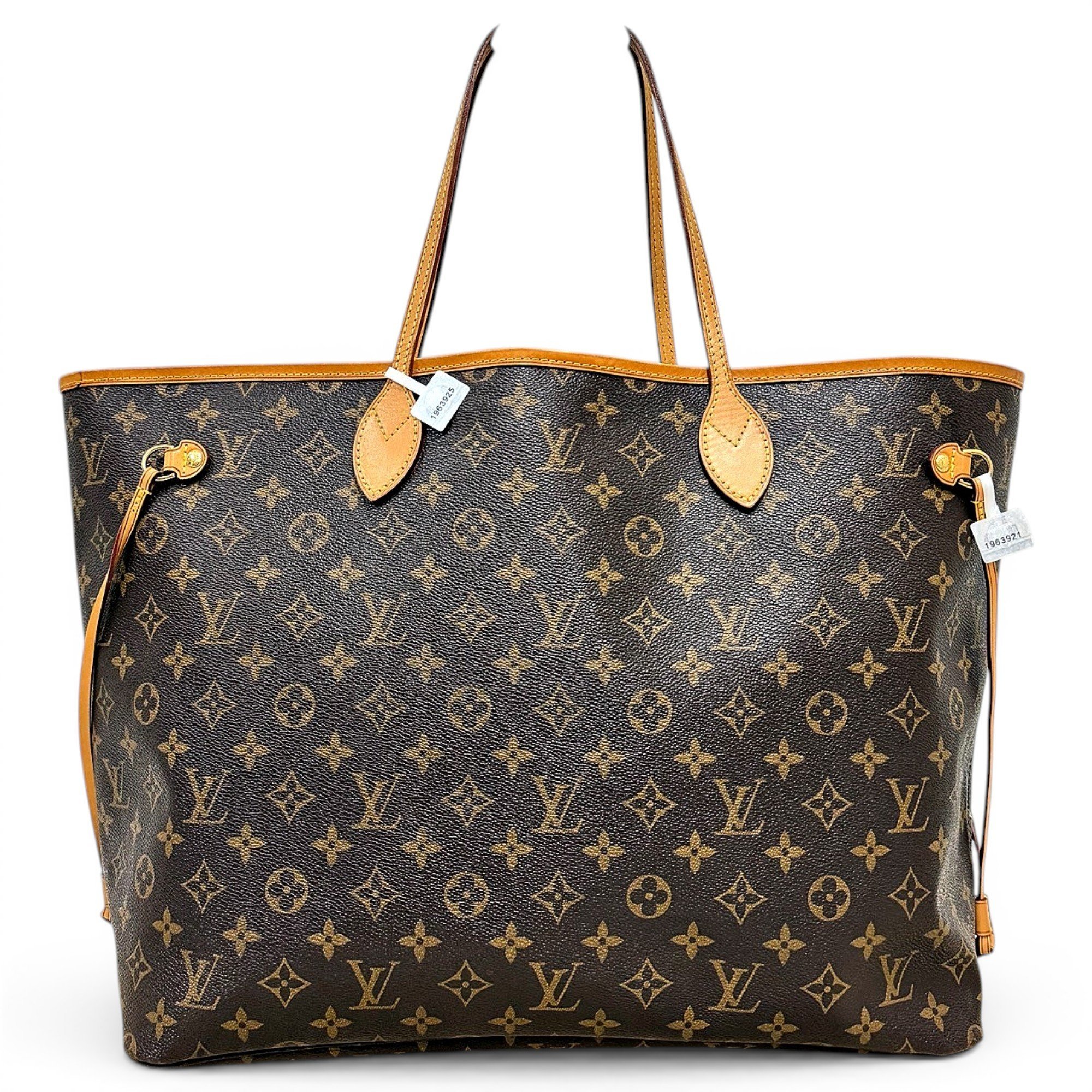 Neverfull leather tote