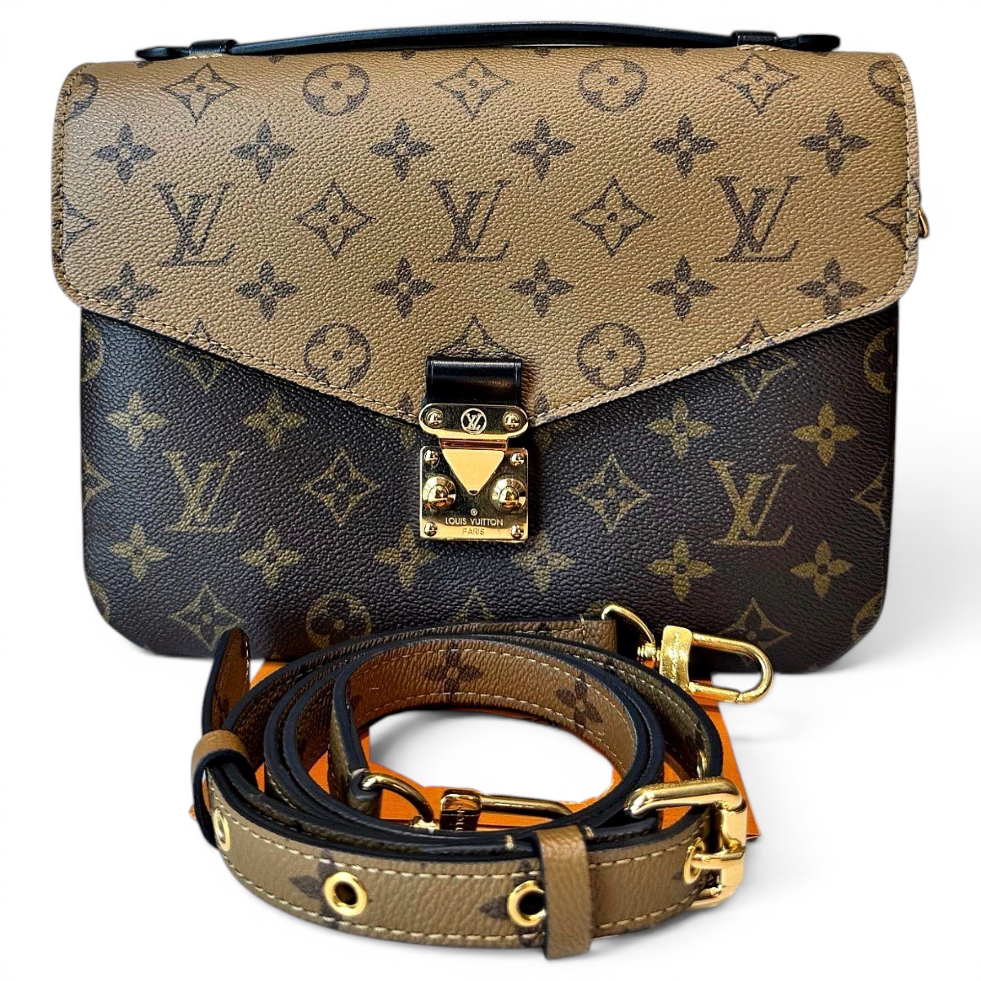 Metis leather crossbody bag