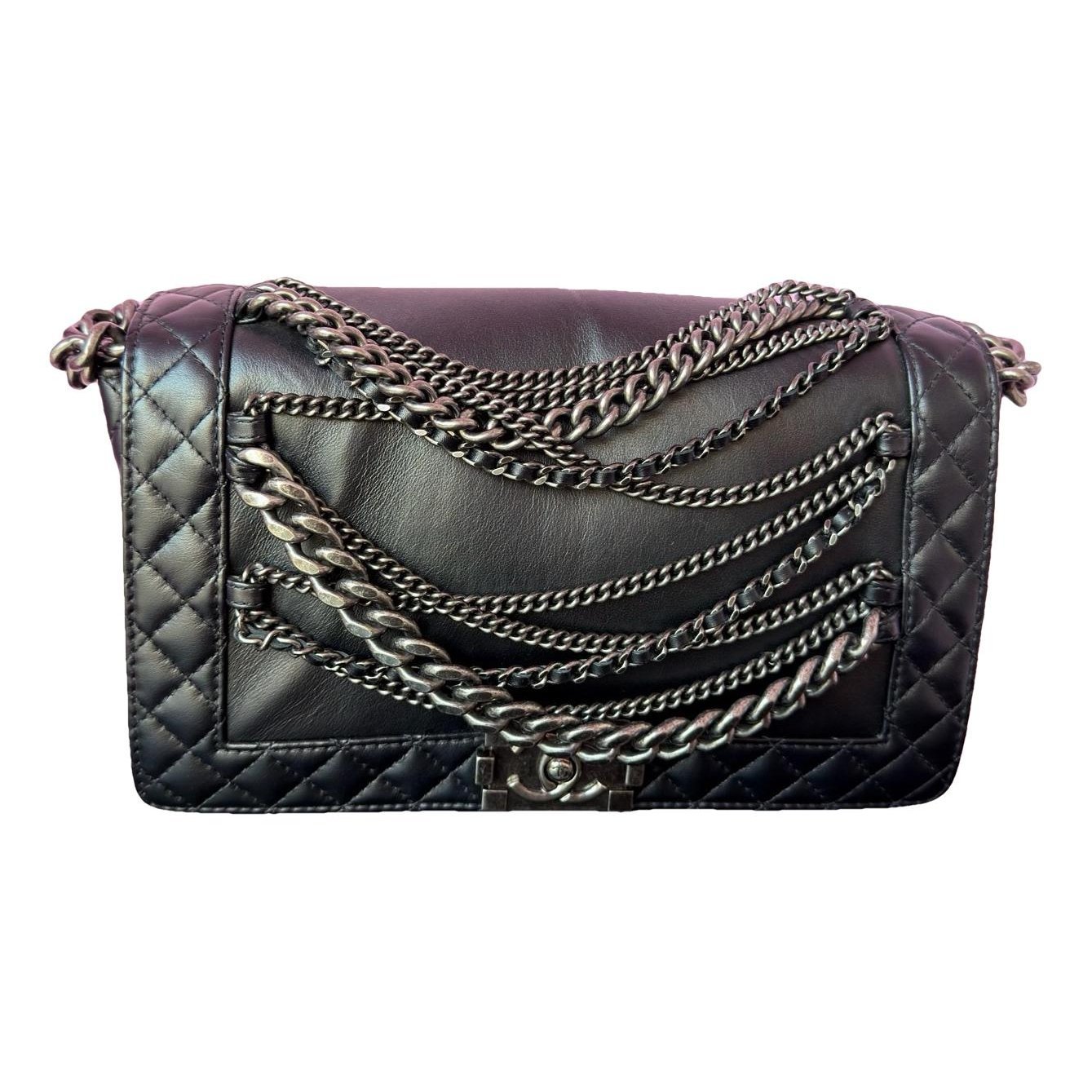 Boy leather crossbody bag