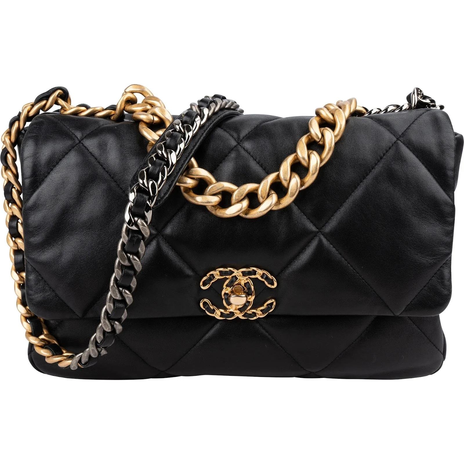 Chanel 19 leather handbag