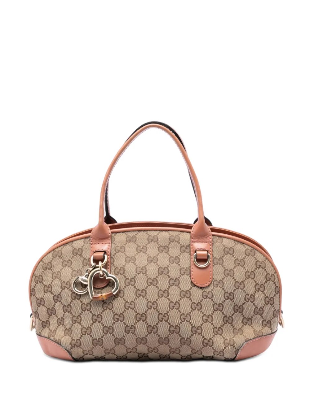 2016-2026 GG Canvas Heart Bit satchel