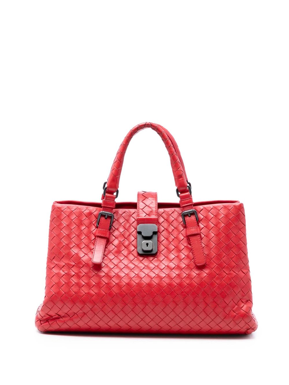 2012-2026 Small Nappa Intrecciato Roma satchel