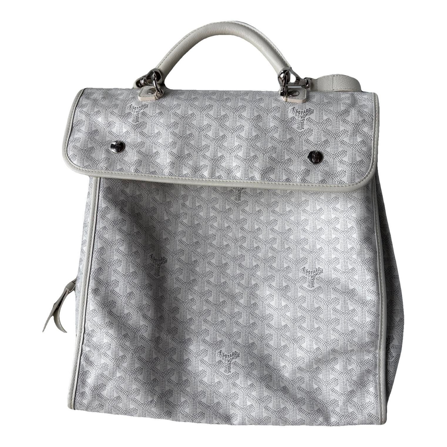 Leather backpack