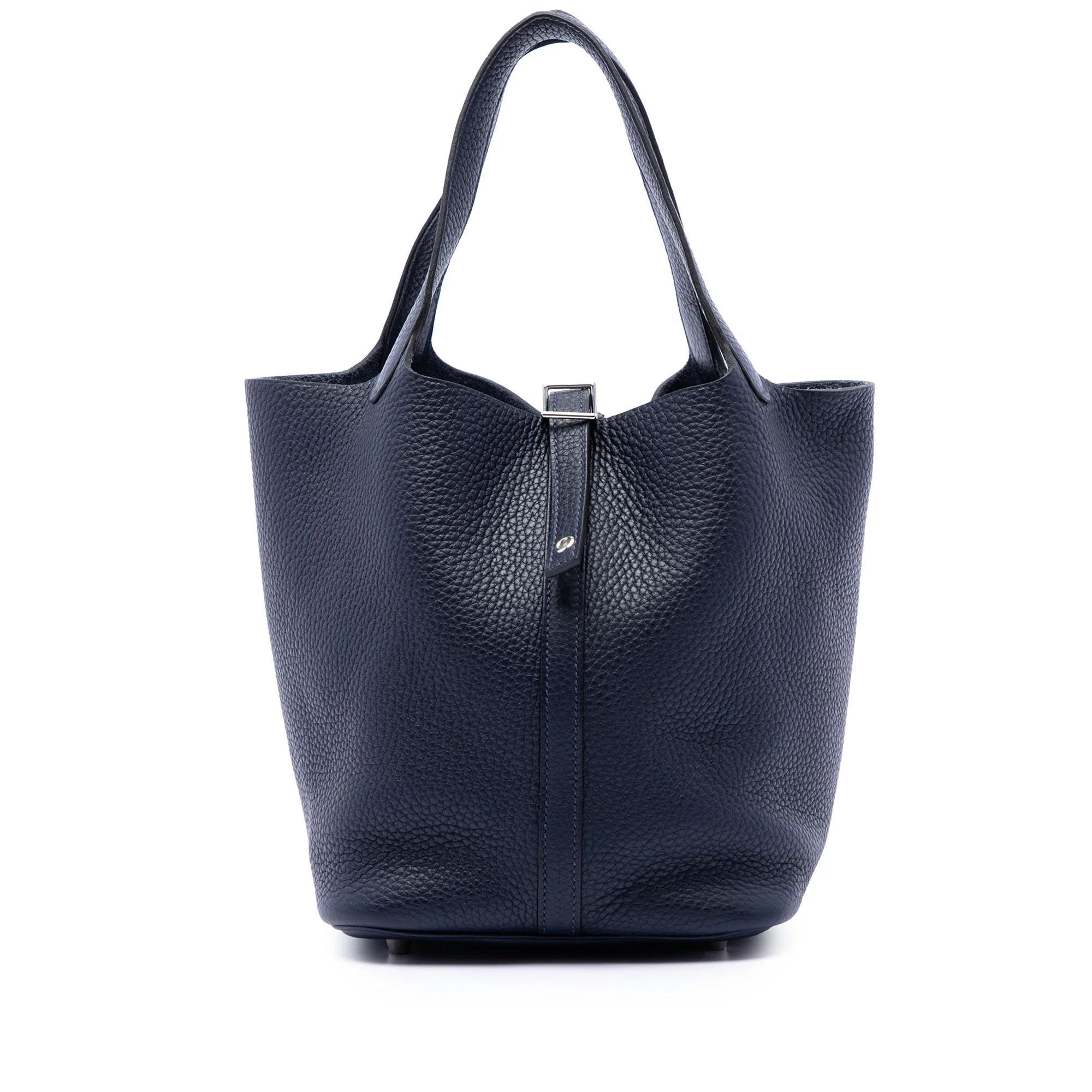 Picotin pony-style calfskin handbag
