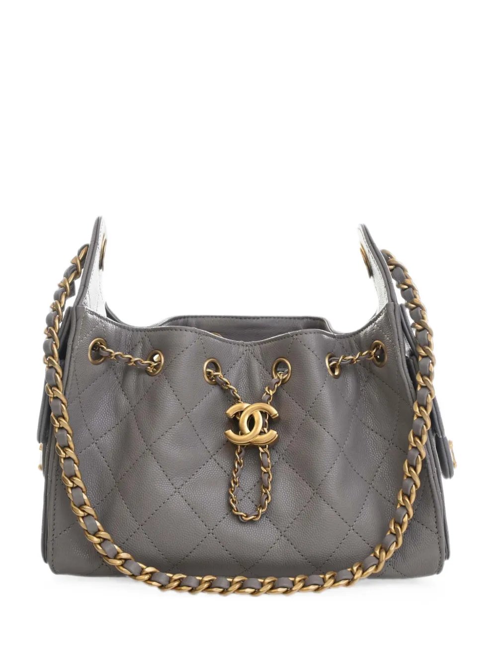 2021-2026 Mini Quilted Caviar Chanel 25 Hobo shoulder bag