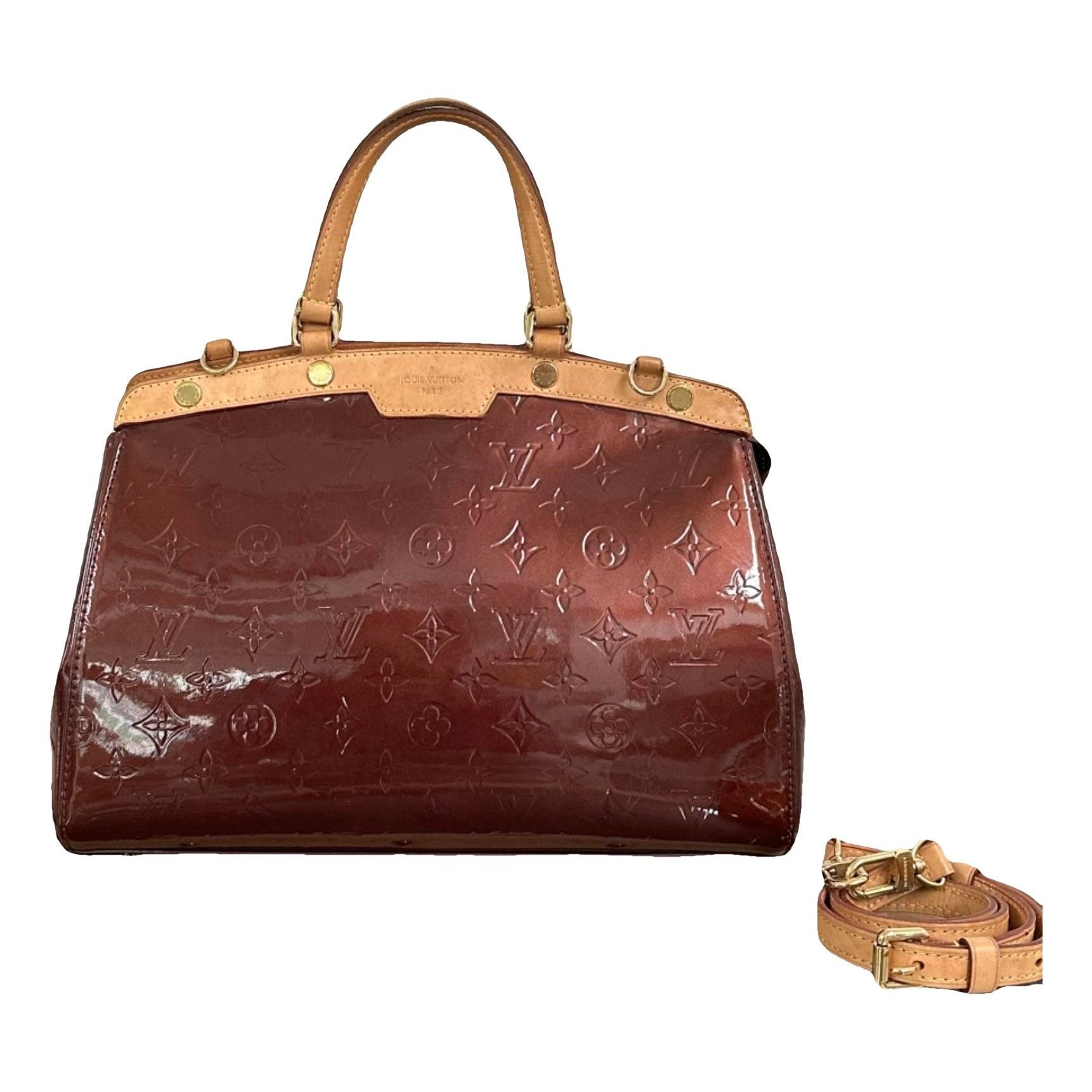 Ribera patent leather handbag