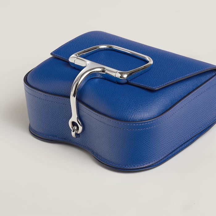 Bleu Royal Hermès Della Cavalleria Mini Bag