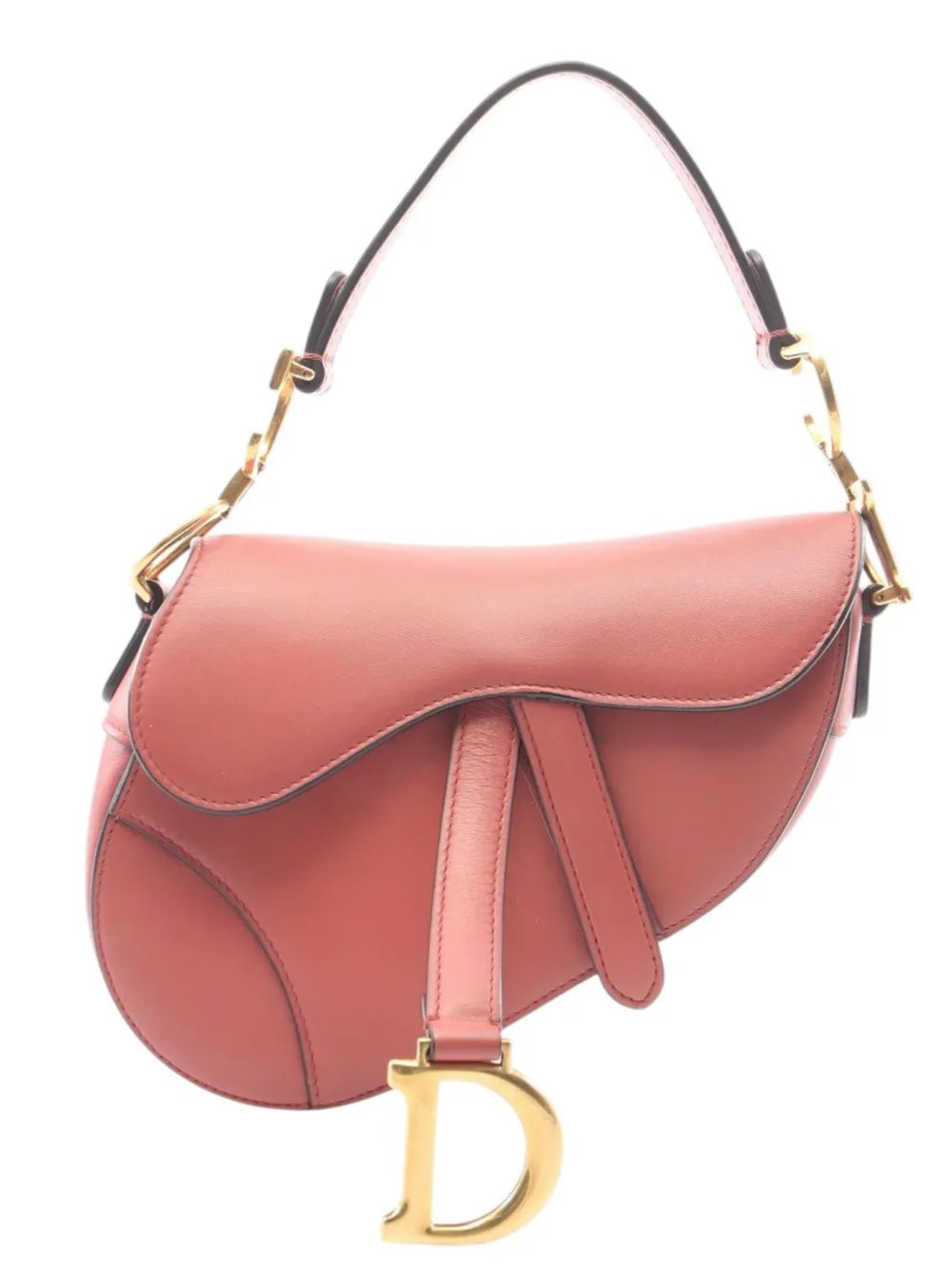2000-2026 Mini Calfskin Saddle Bag satchel