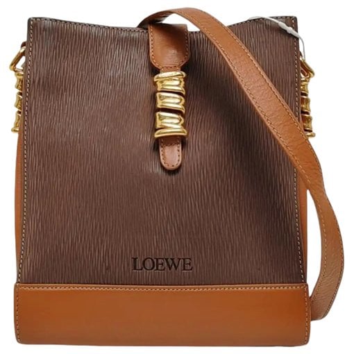 Leather crossbody bag