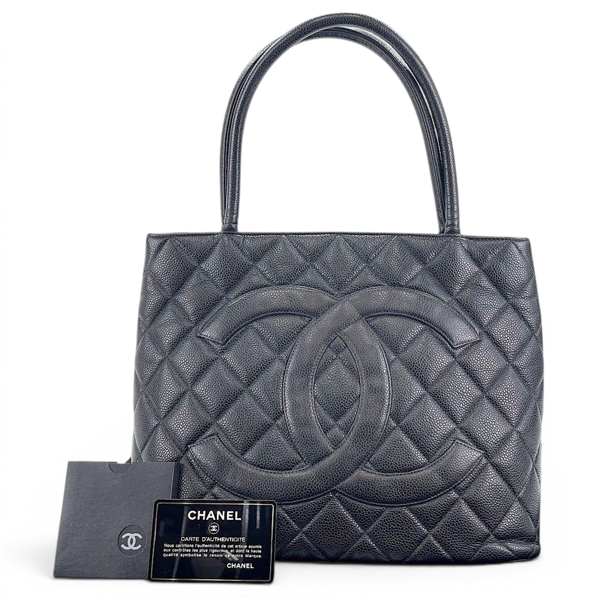 2.55 leather tote