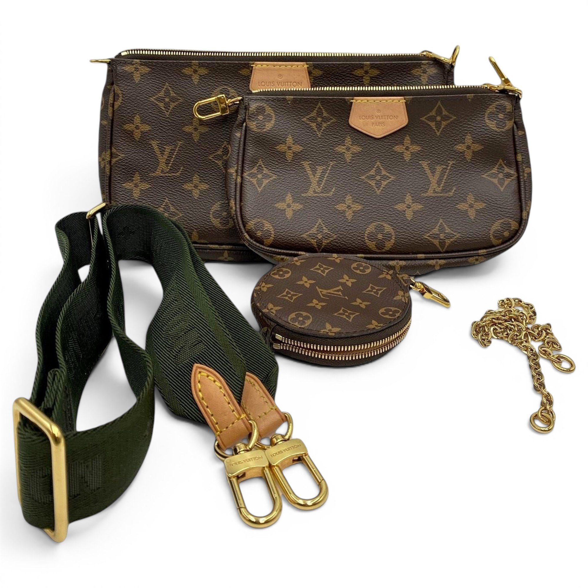 Multi Pochette Accessoires leather handbag