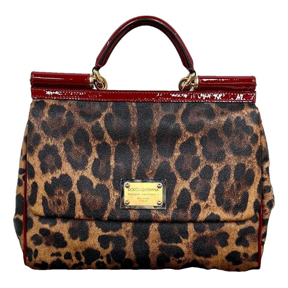 Dolce & Gabbana Sicily leather crossbody bag