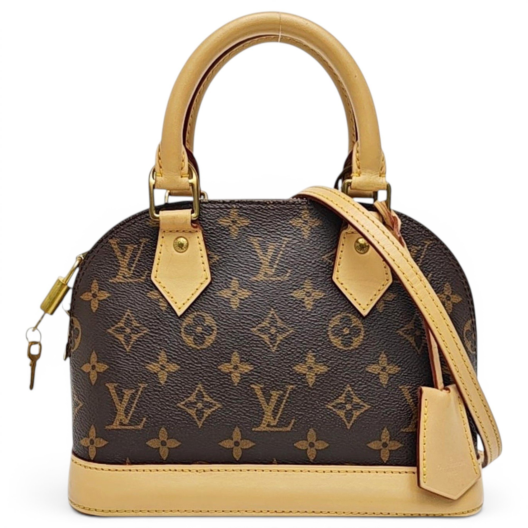 Alma leather handbag