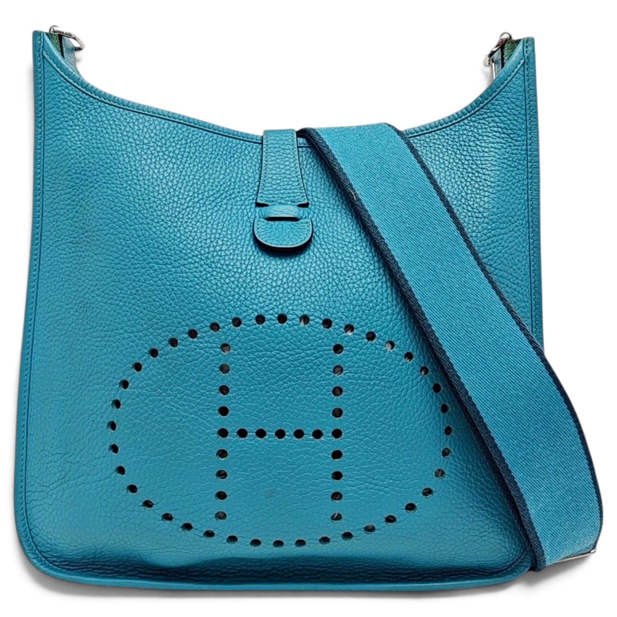 Evelyne leather handbag