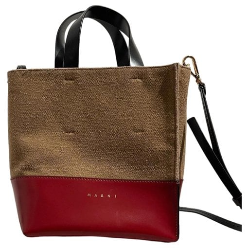 Leather tote