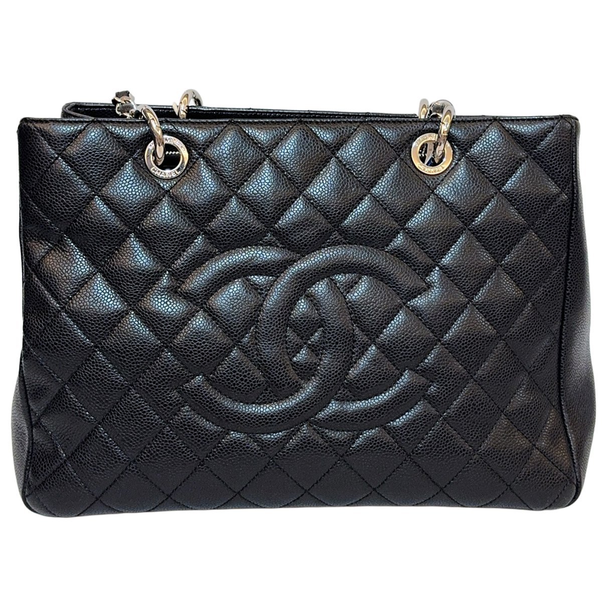 Grand shopping leather tote
