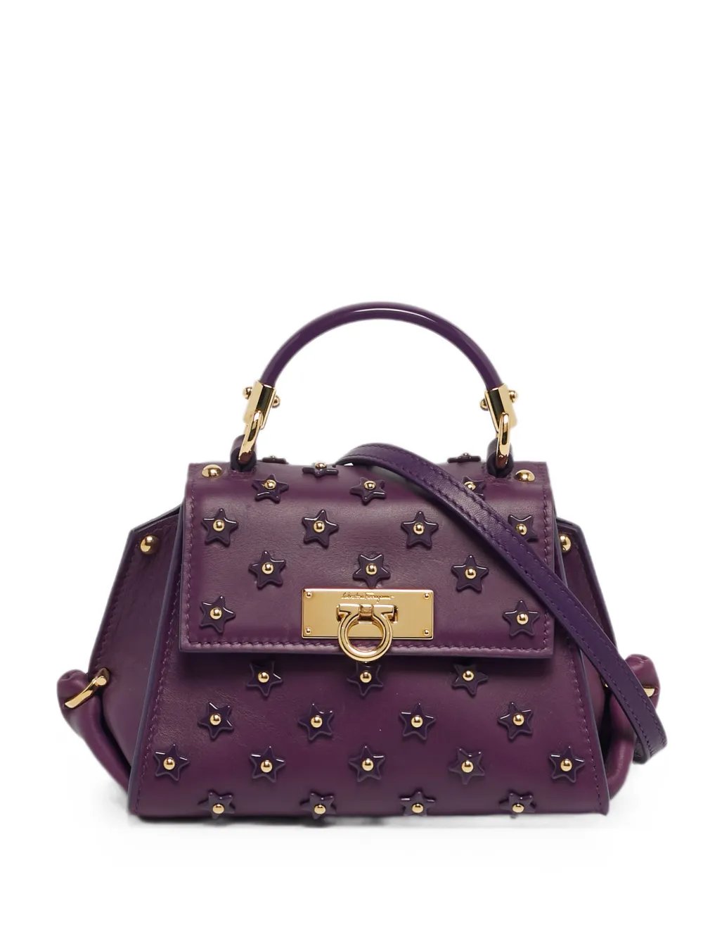 mini Sofia star-embellished tote bag