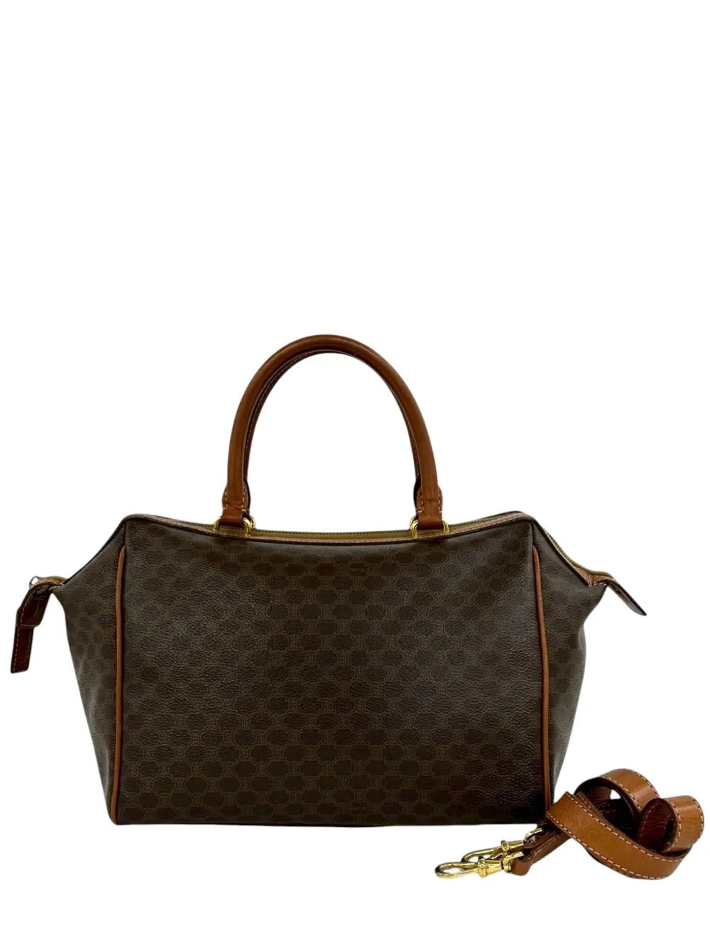 1995 Macadam Coated Canvas satchel