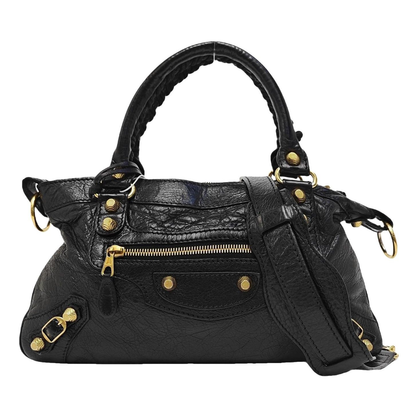 Leather handbag