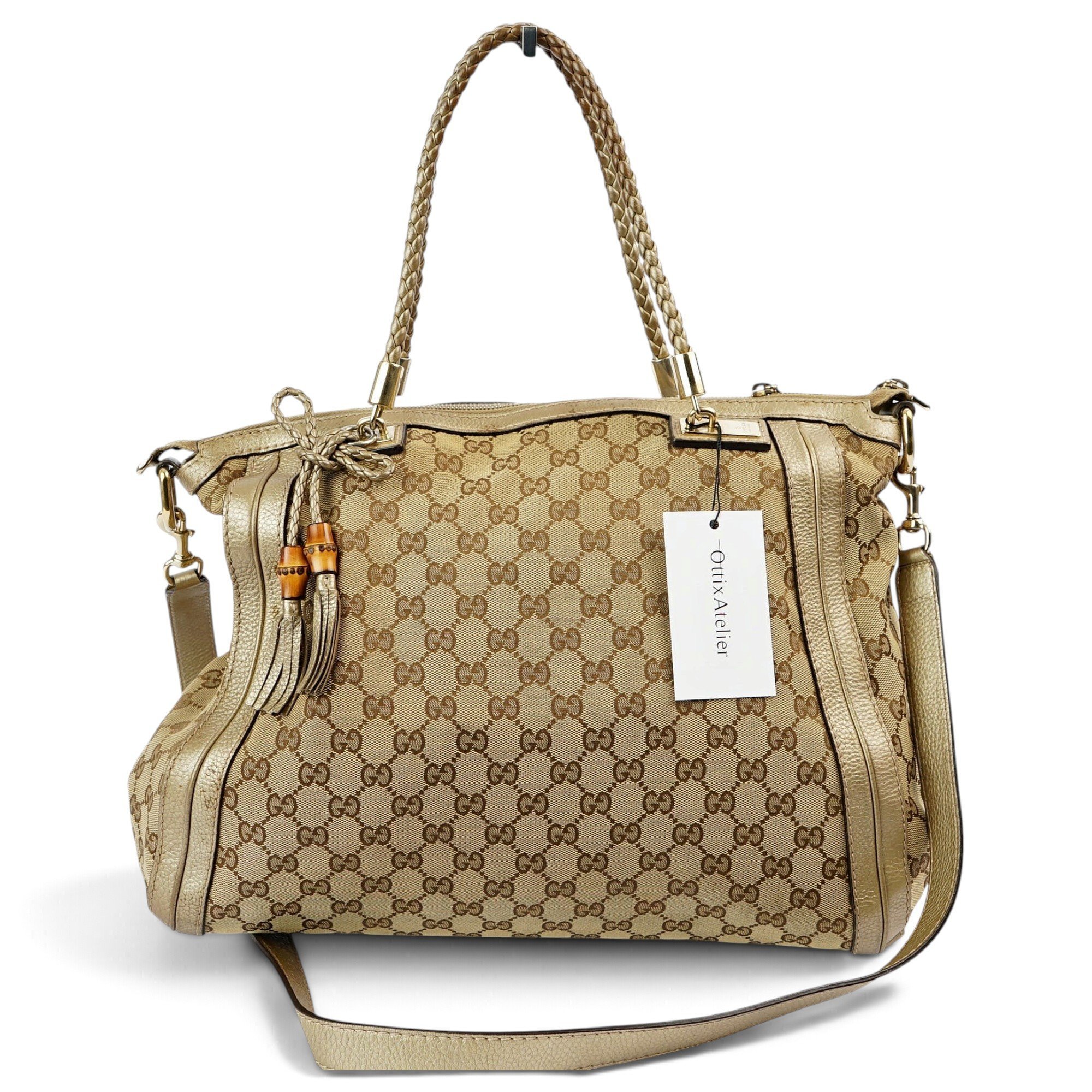 Leather handbag