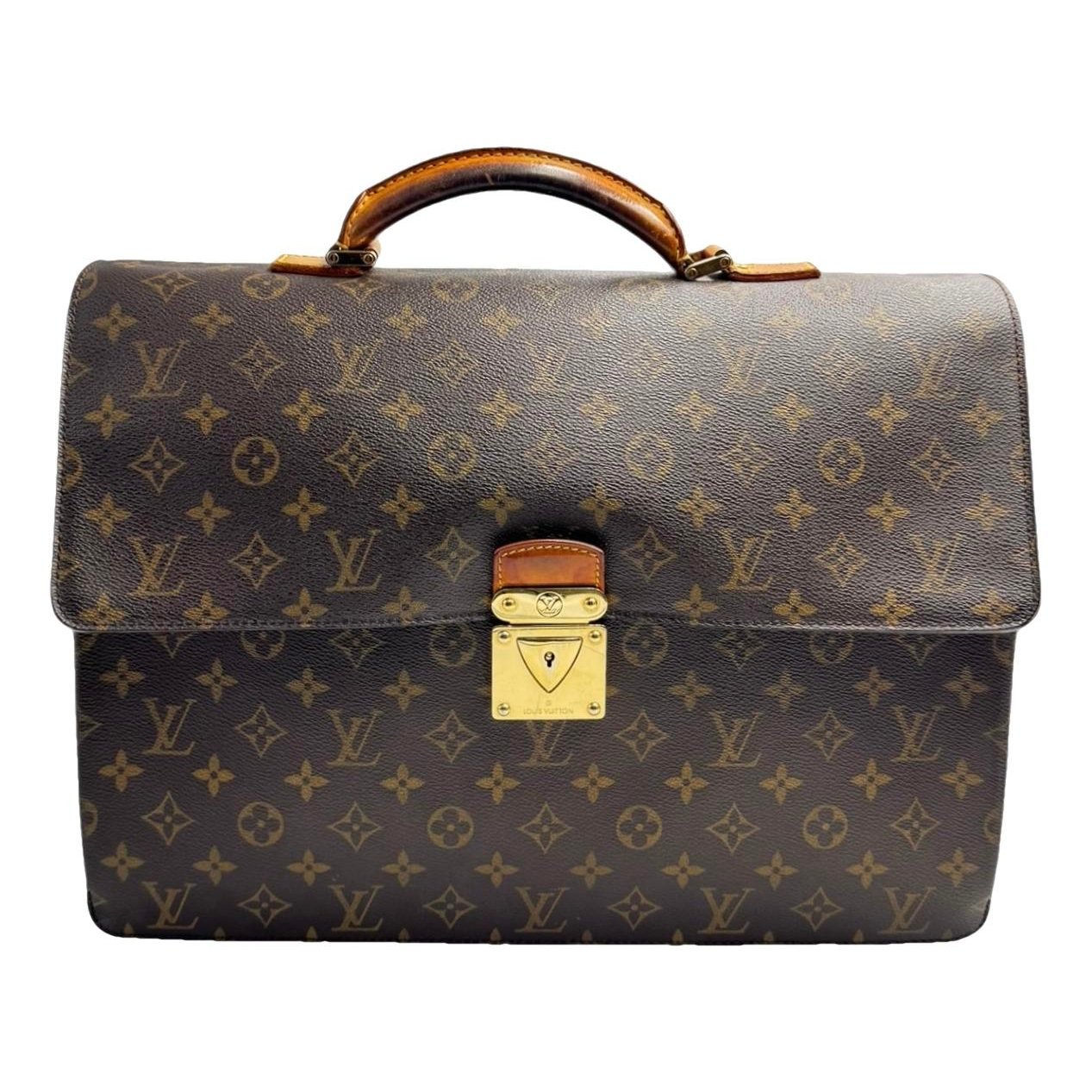 Leather satchel