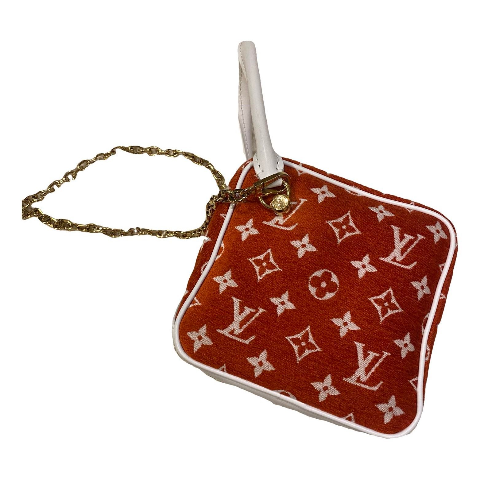 Square bag velvet handbag