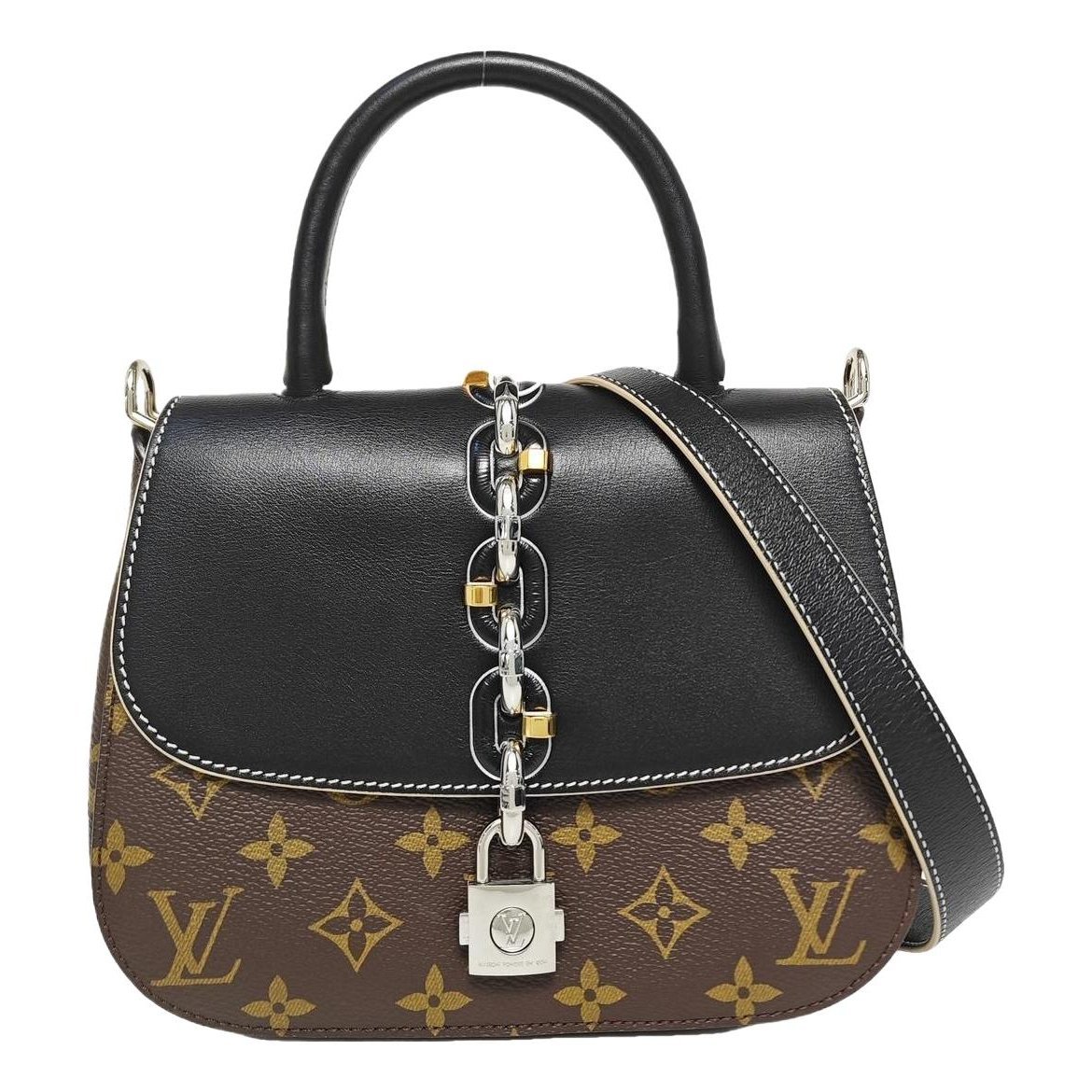 Chain It leather handbag