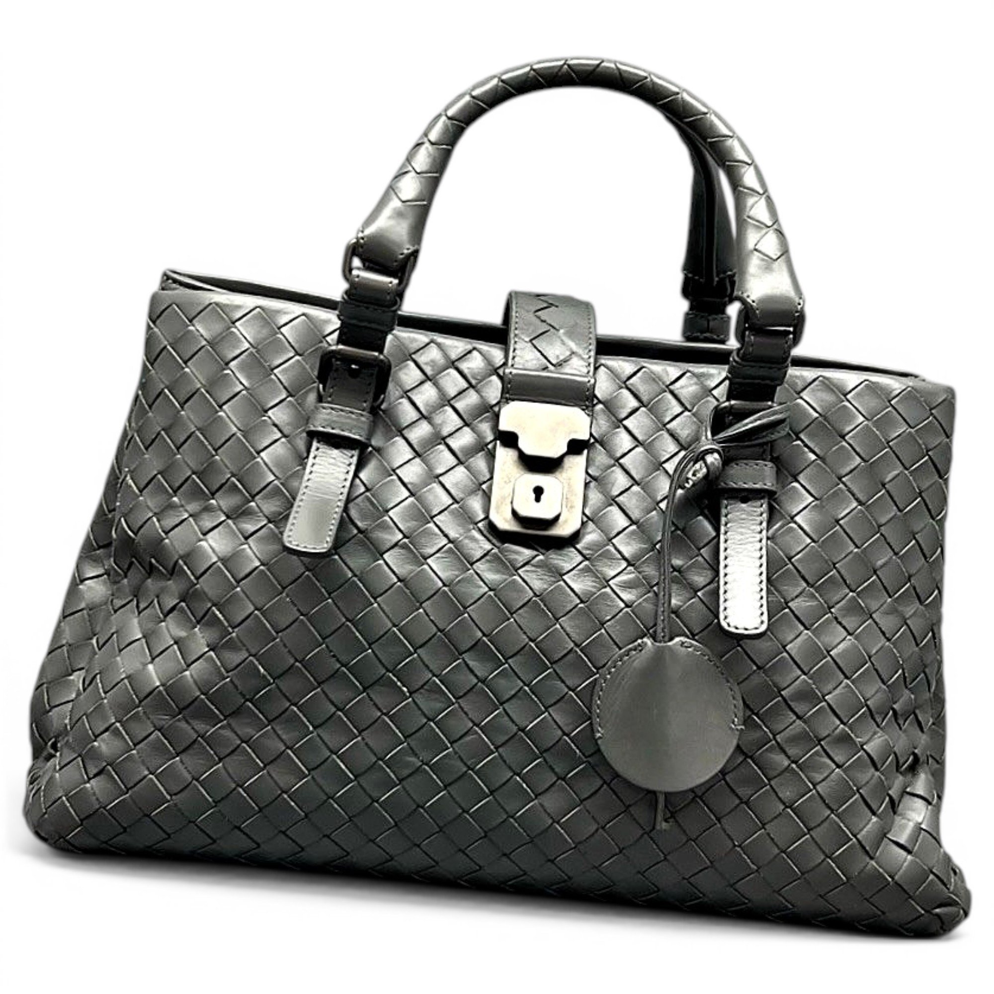 Bottega Veneta Roma leather handbag