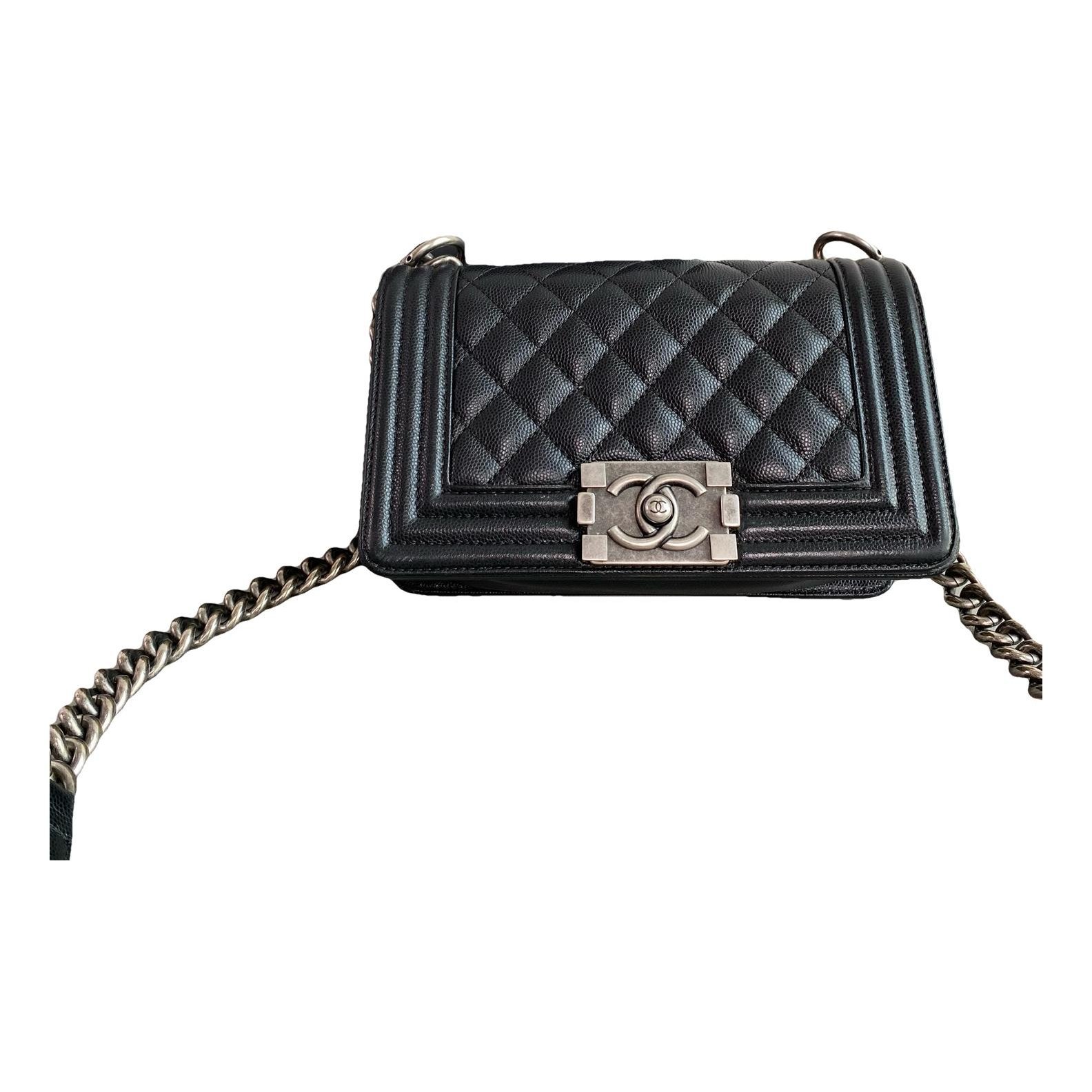 Boy leather crossbody bag