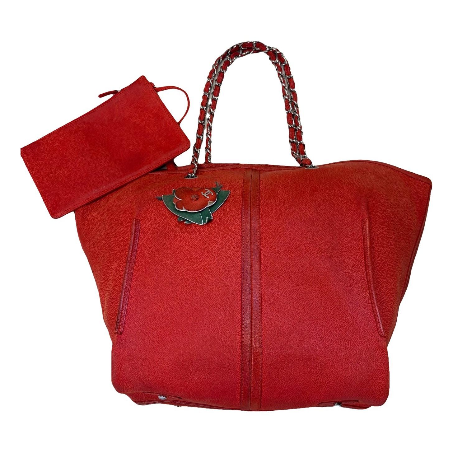 Leather handbag