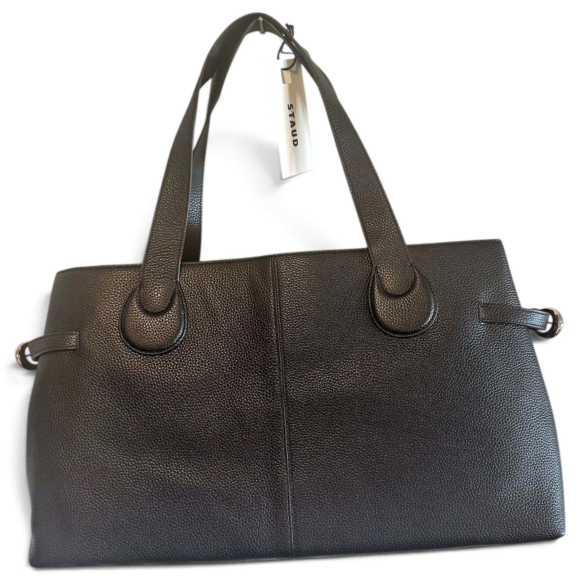 Leather tote