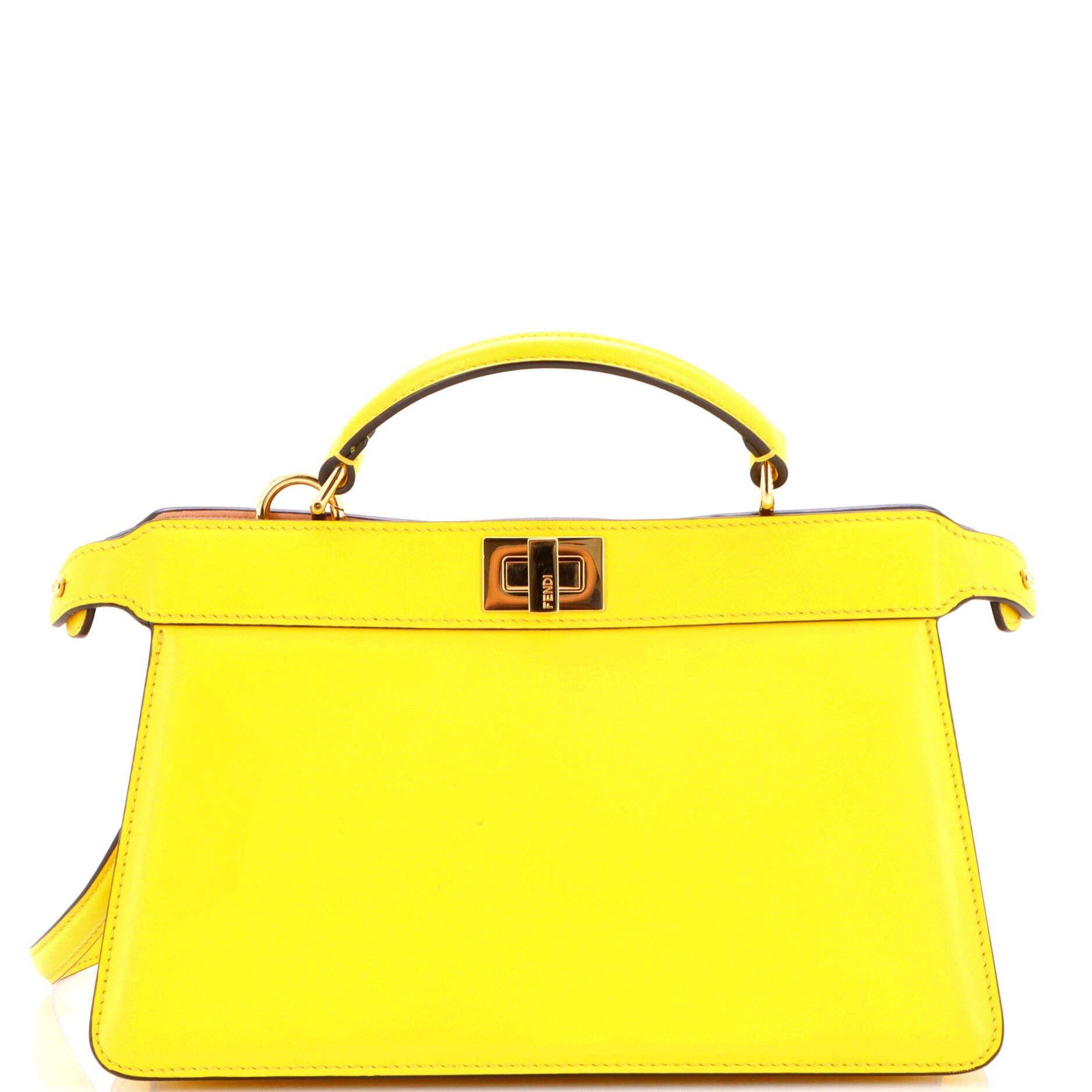 Peekaboo ISeeU Bag Leather East West