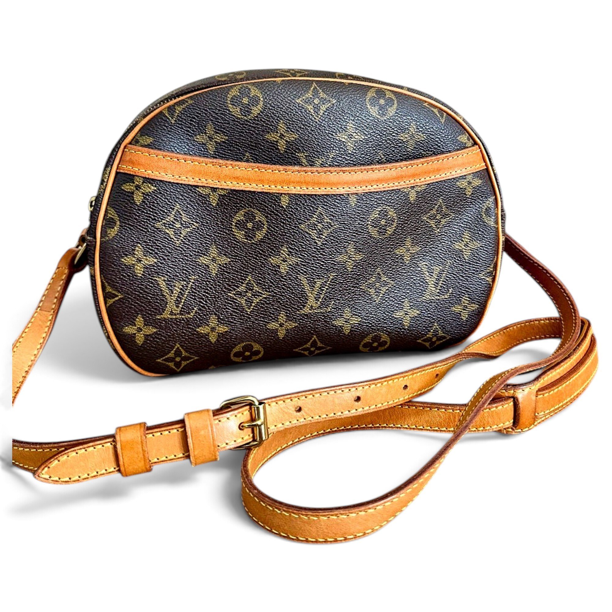 Blois leather crossbody bag