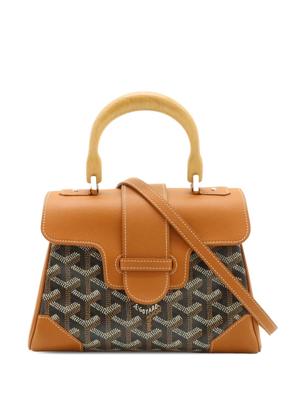 Goyard 2000-2026 Mini Goyardine Saigon Souple satchel