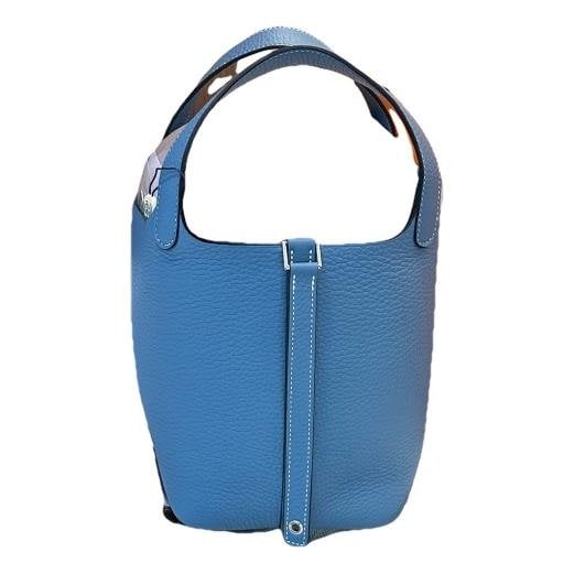 Picotin leather handbag