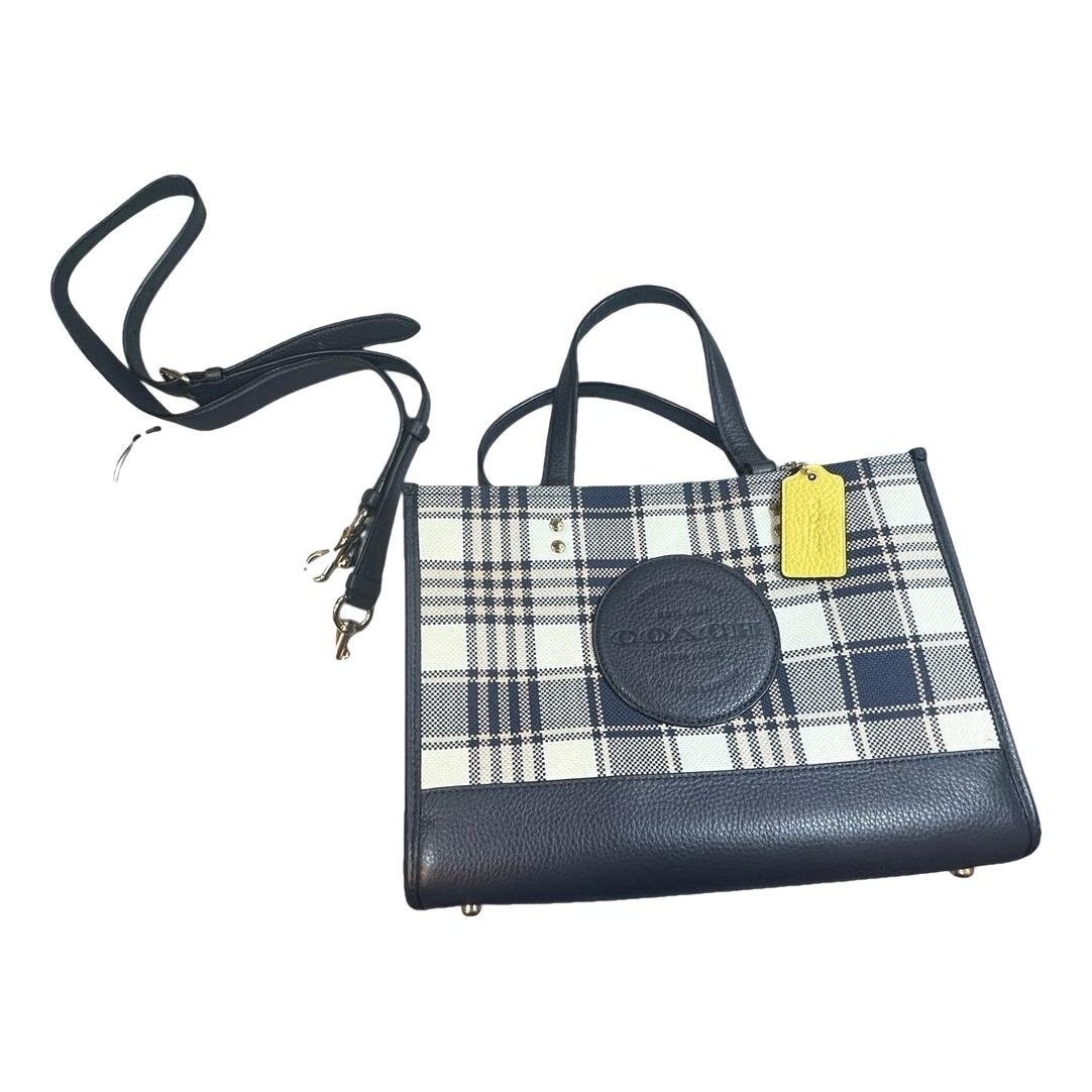 Leather tote