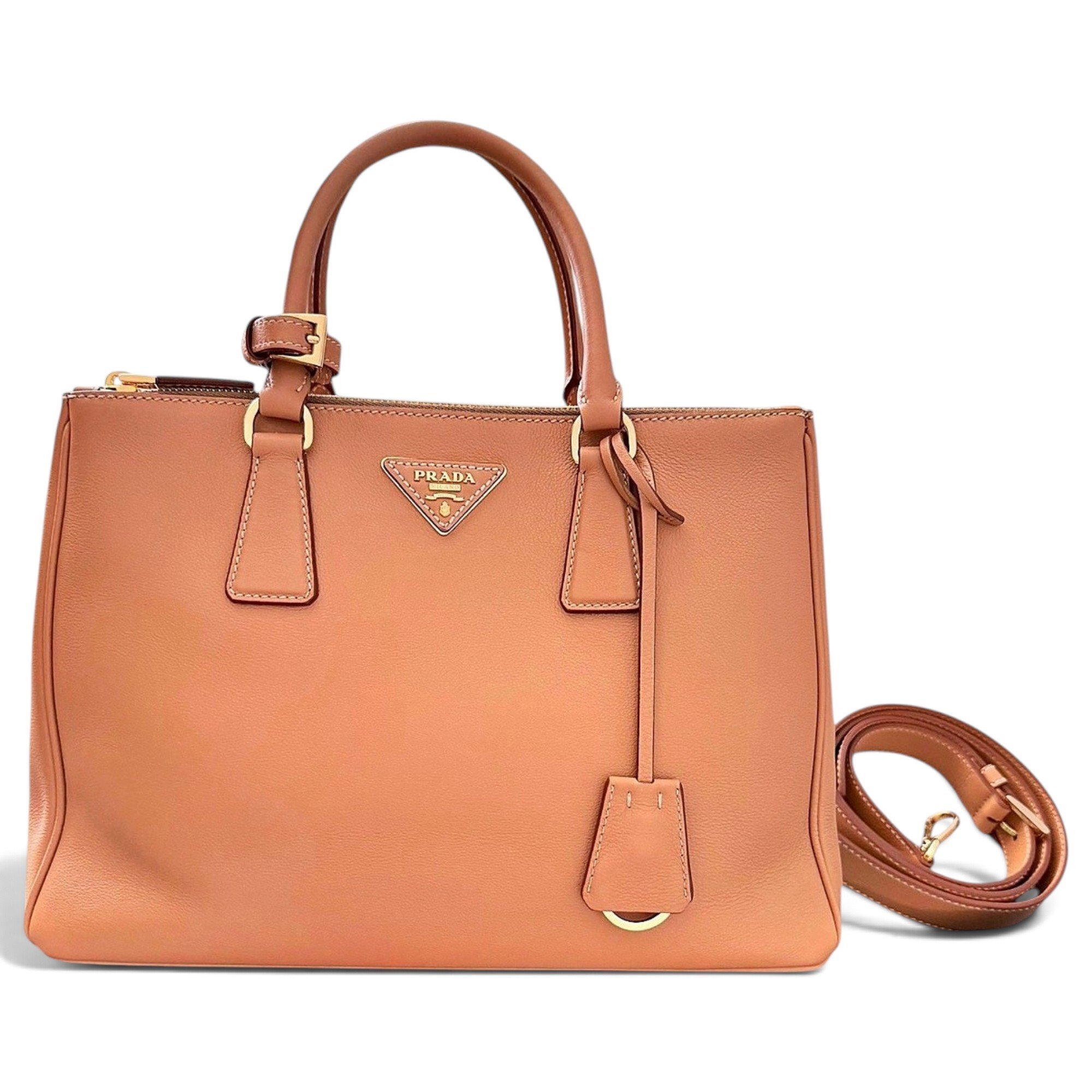 Galleria leather handbag