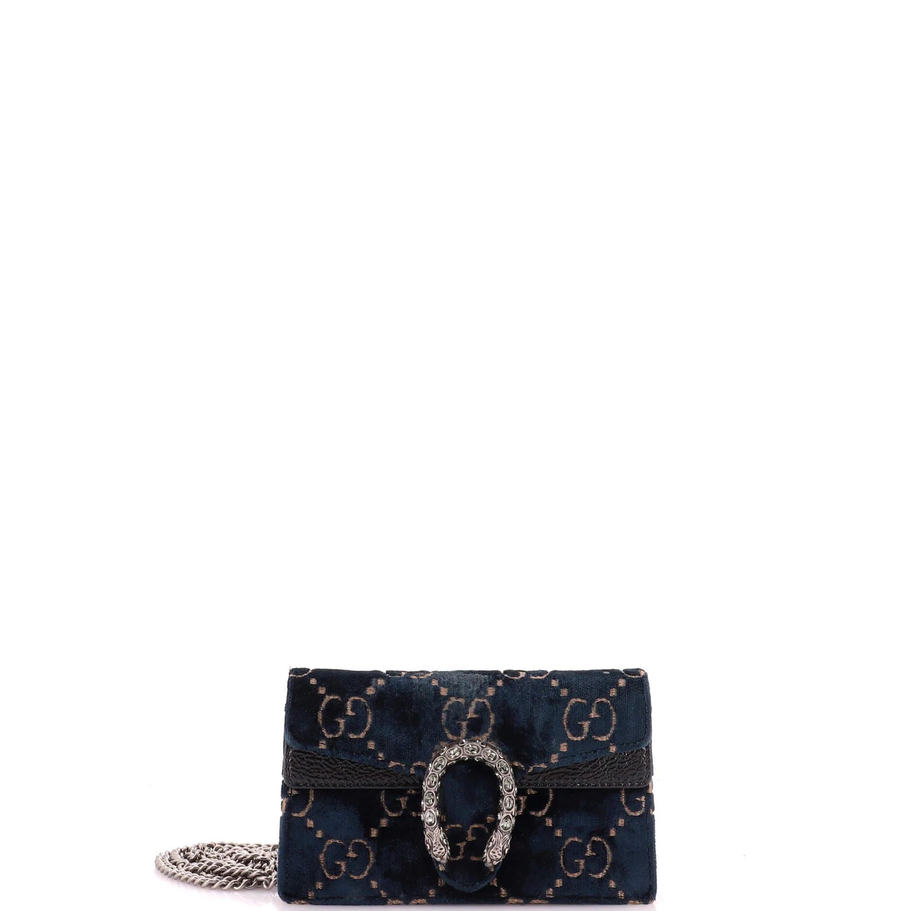 Velvet crossbody bag