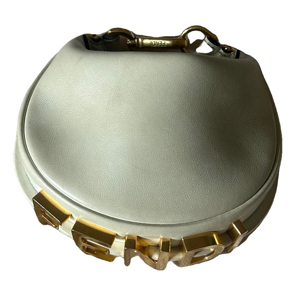 Fendigraphy leather handbag