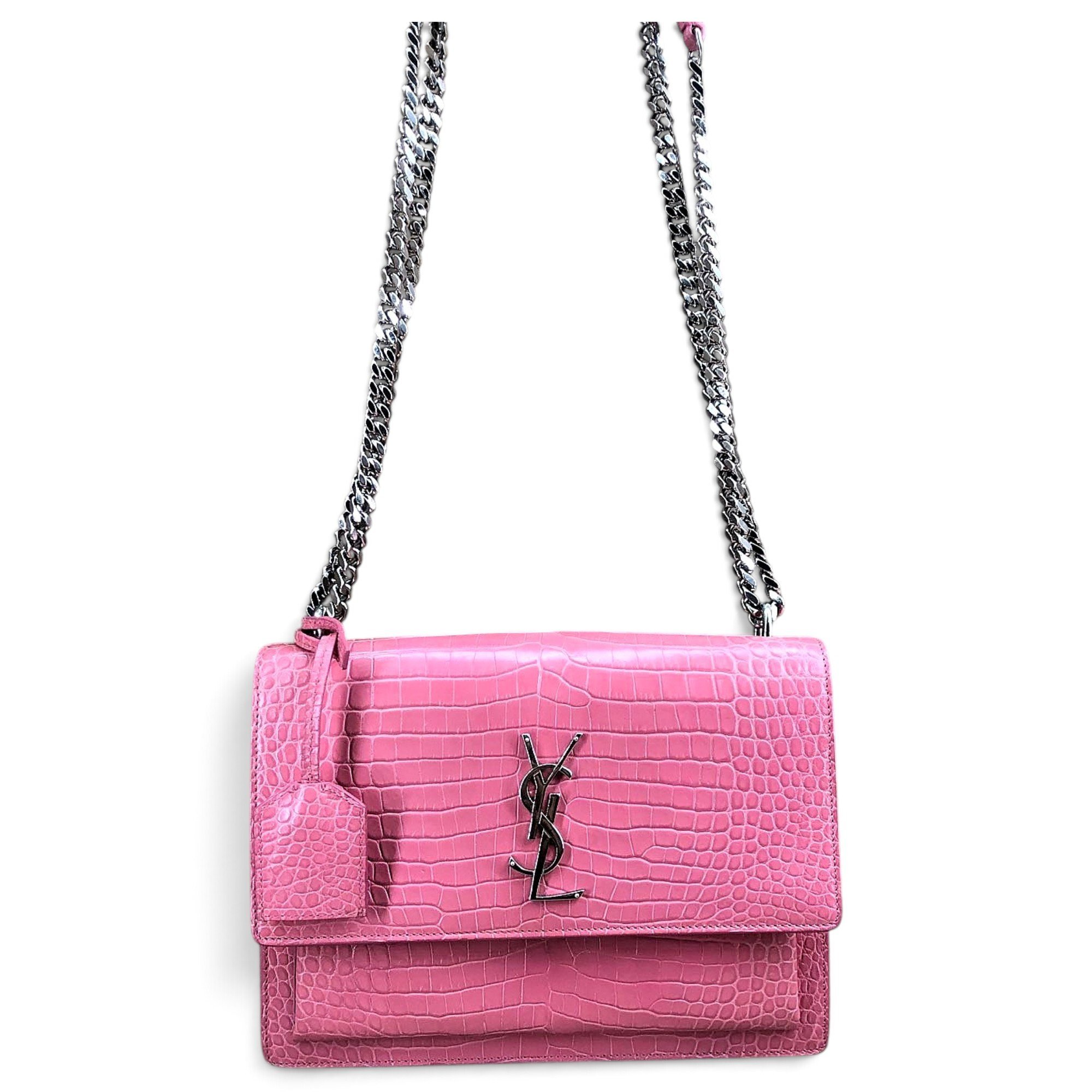 Sunset leather handbag