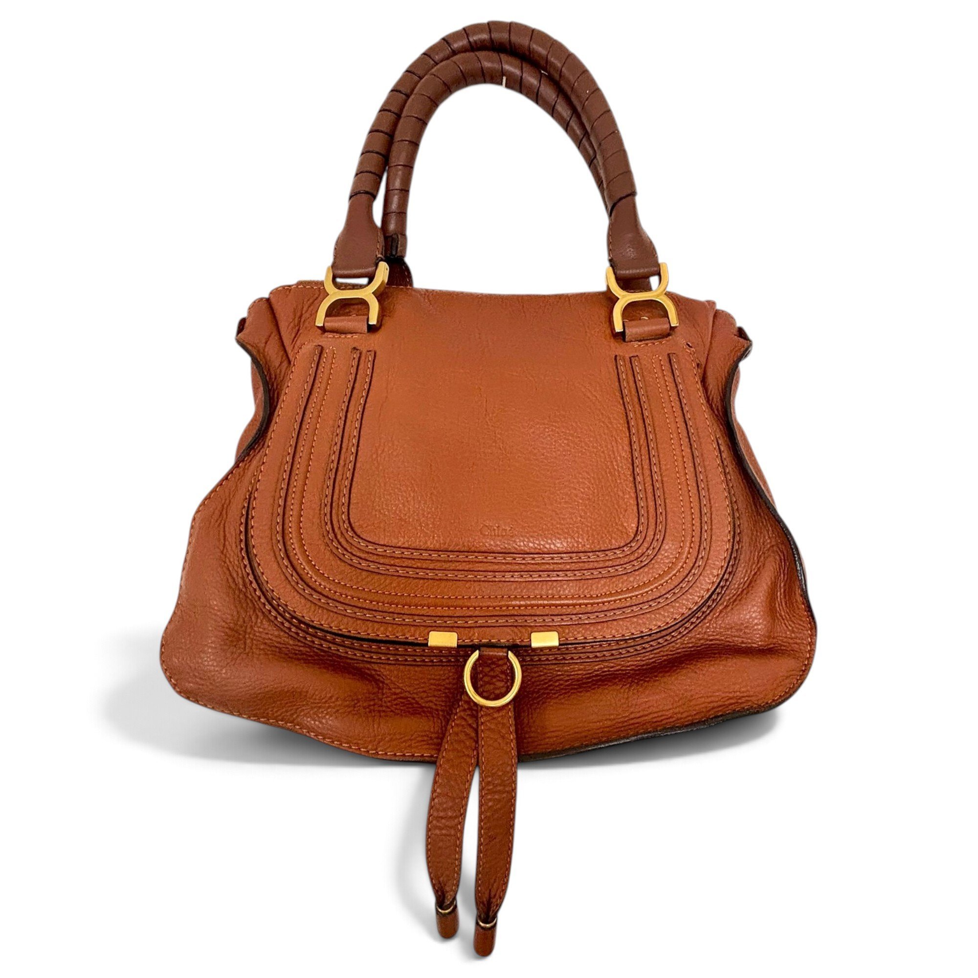Marcie leather handbag