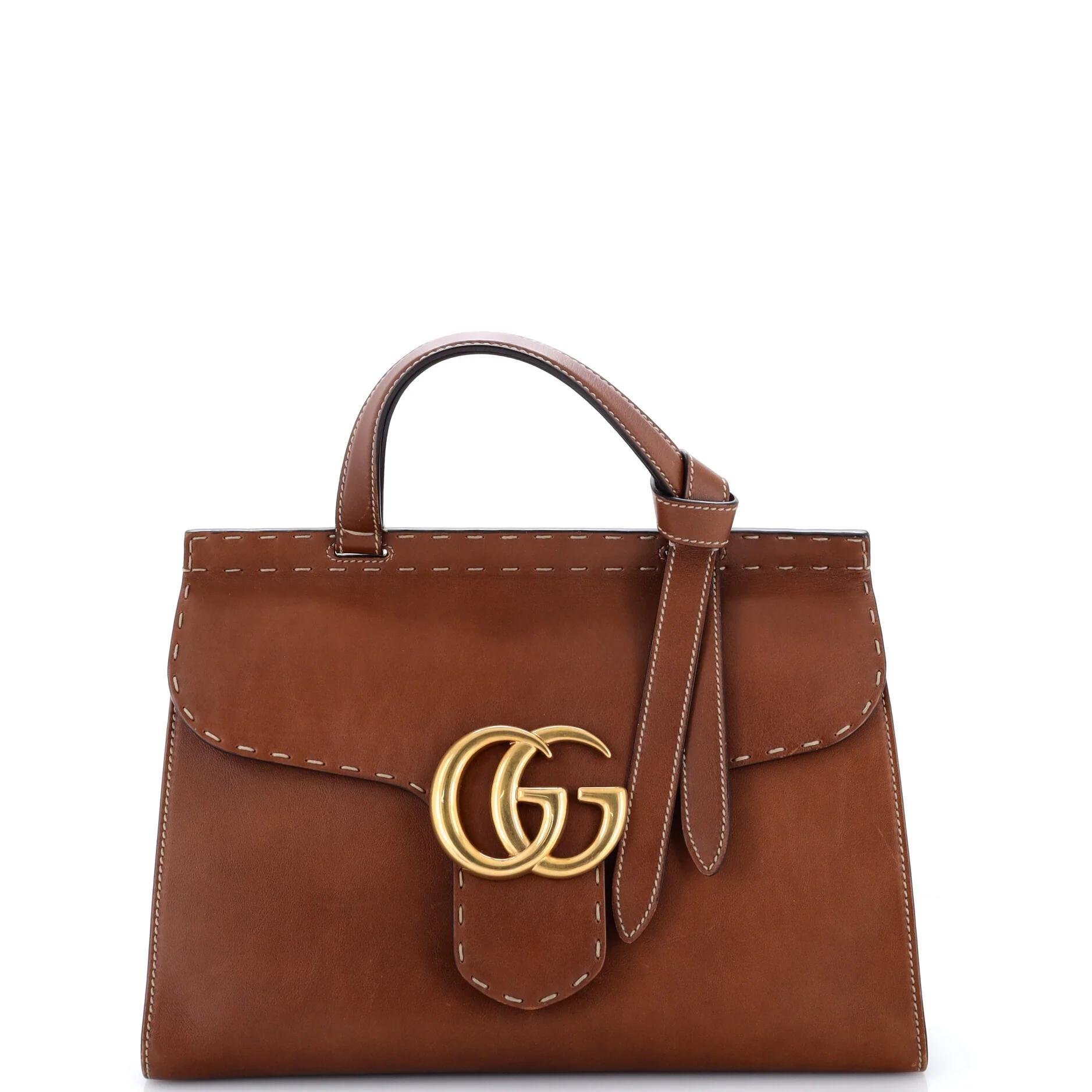 Leather handbag