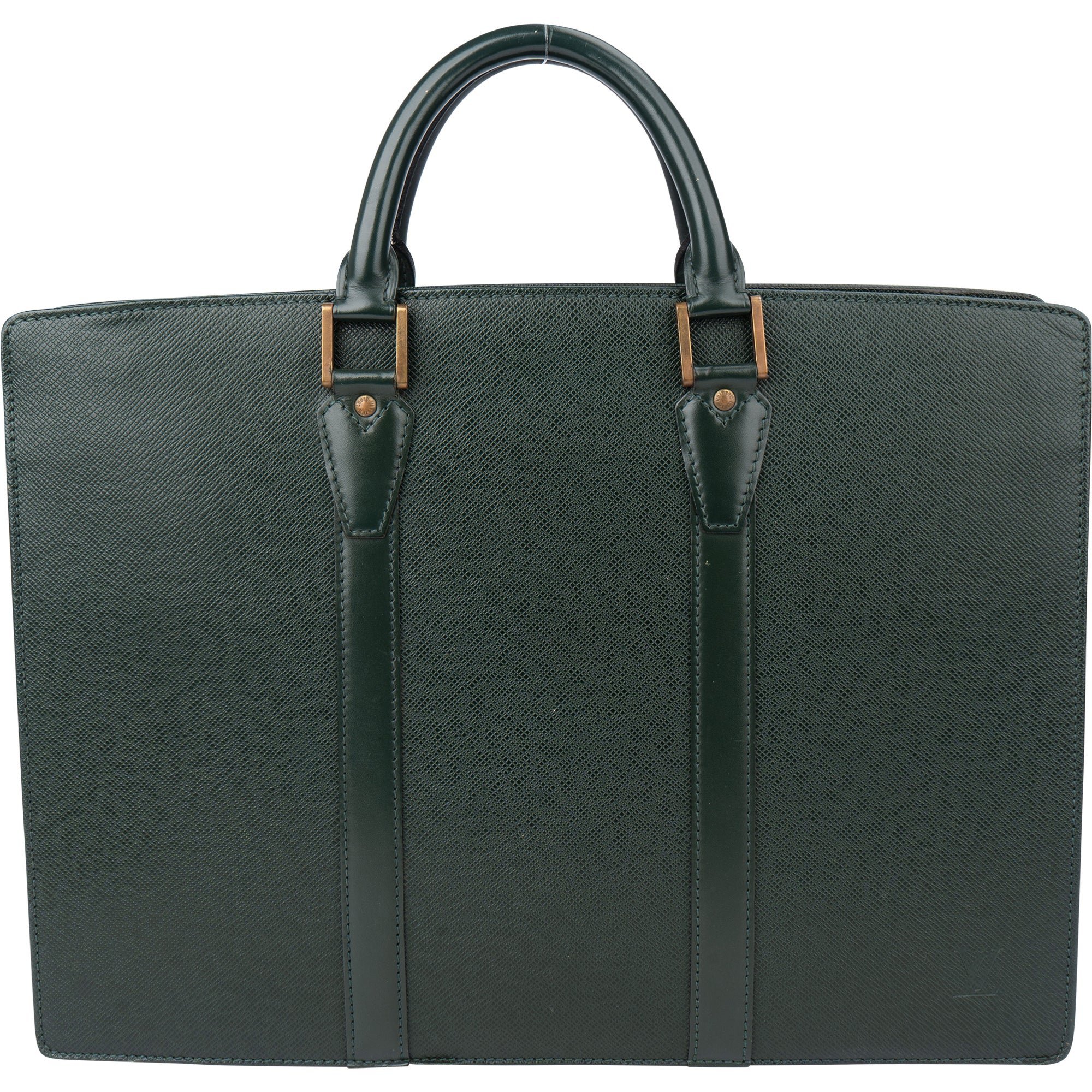 Porte Documents Voyage leather handbag