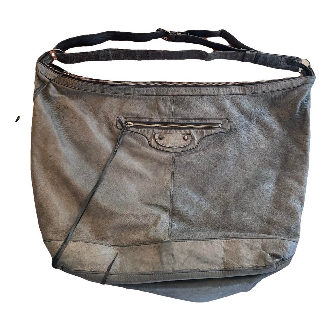 Courier XL leather handbag